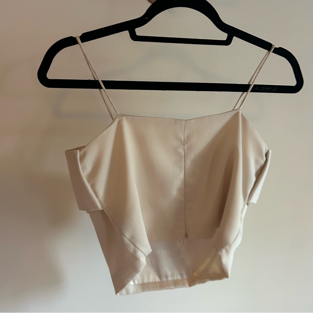 Han Ming Ji‎ bow tank top: size: M - Picture 4 of 4